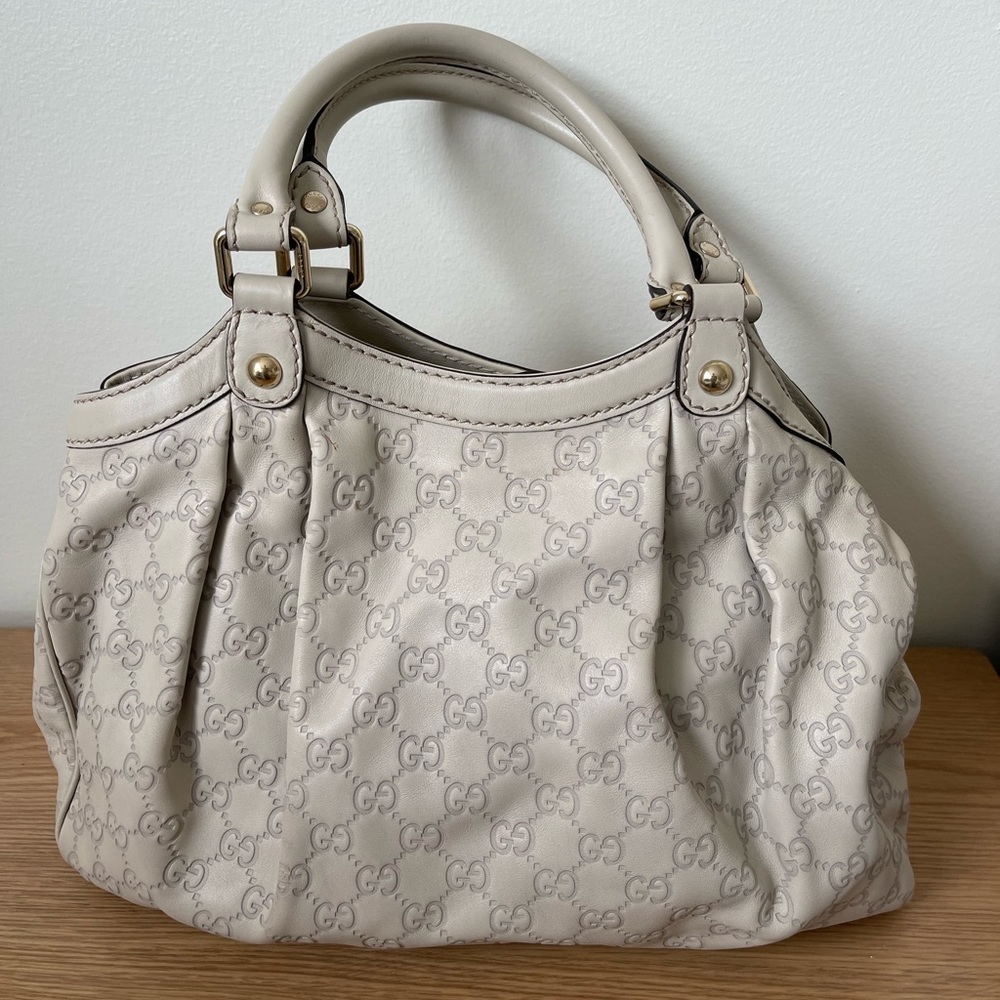 Gucci Bag Authentic White Purse